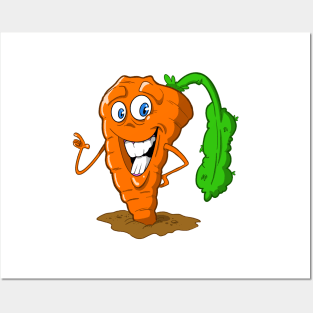 Carrot Character Posters and Art